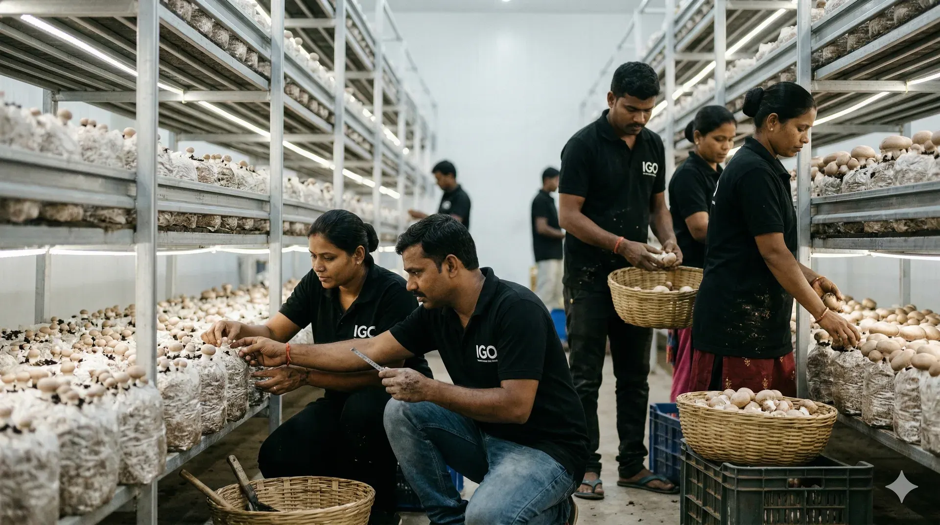 Commercial Mushroom Farms